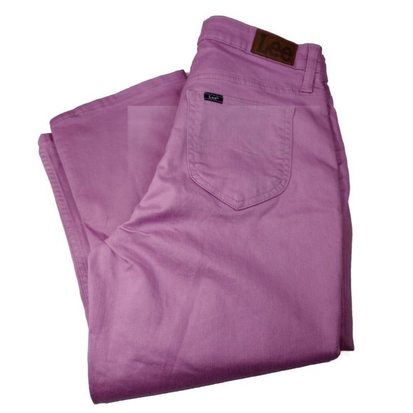 Lee Denim - New Lee Denim Mid-Rise Capri Color Pansy Women's Junior Size 10M